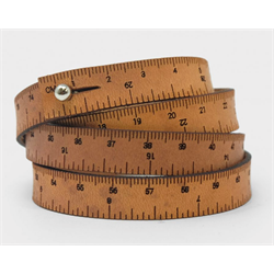 Lang WRIST RULER - 30" -75cm  Armbnd/Mlbnd -  Red